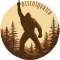 DiscoSquatch V2 - Vinyl Sticker (1 STICKER) - Paracay