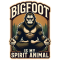 Bigfoot Spirit Animal V2 - Sticker - Paracay