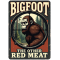 Bigfoot: The Other Red Meat - Sticker - Paracay