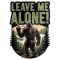 Leave Me Alone Squatch - Sticker - Paracay