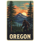 Oregon Sunset Vista Squatch - Sticker - Paracay