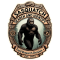 Sasquatch Search & Identify Badge - Sticker - Paracay