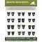Squatch Metalworks Package Deal - Custom Shot Glasses (WHOLESALE ONLY) SPS09 - Paracay