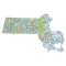 Massachusetts sectional chart wall map, decorative FAA chart, reference only