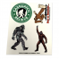 Bigfoot/Sasquatch Sticker Sheet #2 (10 PACK)