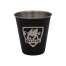 Bigfoot Believe Shield with USFS Department of Sasquatch - Stainless Steel Shot Glass