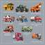 My Sticker Paintings: Trucks - Book