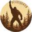 DiscoSquatch V2 - Vinyl Sticker (1 STICKER)