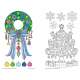 Color Christmas Coloring Book