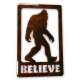 "Believe" Bigfoot MAGNET - Bigfoot Gift