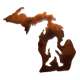 Michigan Bigfoot MAGNET - Bigfoot Gift