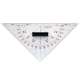 Protractor Triangle with Handle #101