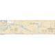 CHS Chart 6415: Three Finger Creek to/à Saline Island Kilometre 650 / Kilometre 730