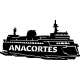 Ferry Boat w/ Anacortes MAGNET