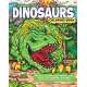 Dinosaurs Coloring Book: Awesome Coloring Pages with Fun Facts about T. Rex, Stegosaurus, Triceratops, and All Your Favorite Prehistoric Beasts