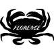 Crab w/ Florence MAGNET