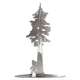 Stainless Steel Redwood Tree With Bigfoot Stand-Up