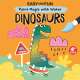 Easy and Fun Paint Magic with Water: Dinosaurs - Paintbrush Included - Mess-Free Painting for Kids 3-6 to Create T. Rexes, Triceratops, Pterodactyls, and More with Just Cold Water