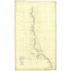 Historical Chart: Little River Rock to Rocky Point 1874 (25x42)