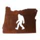 Oregon Bigfoot Magnet - Bigfoot Gift