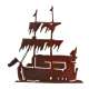 Eagle River Pirate Ship - Magnet