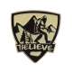 Bigfoot Believe Shield - Lapel Pin - paracay