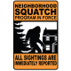 Neighborhood Squatch STICKER (1 STICKER)