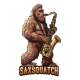 Sax Squatch - Vinyl Sticker (1 STICKER)