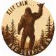 Keep Calm - Vinyl Sticker (1 STICKER)