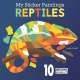 My Sticker Paintings: Reptiles - Book