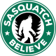 Sasquatch Believe STICKER (1 STICKER)