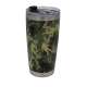 Squatch Metalworks - Green Camo - Stainless-Steel Tumbler with Lid - paracay
