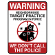 Target Practice - Vinyl Sticker (1 STICKER)