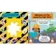 Easy Peely Diggers - Peel, Stick, Play! - Book - Paracay