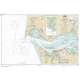 HISTORICAL NOAA Chart 18521: Columbia River Pacific Ocean to Harrington Point;Ilwaco Harbor