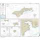 HISTORICAL NOAA Chart 83484: U.S. Possessions in Samoa Islands Manua Islands;Pago Pago Harbor;Tutuila Island;Rose Atoll;Swains Island